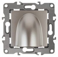 ЭРА 14 Elegance вывод кабеля СУ, шампань, IP20, 14-6003-04 0652