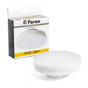 Feron GX70 20W 1560Lm 2700K 2K 40х110 матовая LB-473 48306