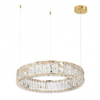 ODEON LIGHT 5071/70L HALL ODL24 493 зол./прозр./мет/хрусталь/стекло Люстра LED 70W 3700K VERSION 96