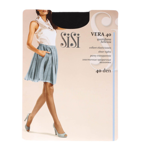 Колготки женские Sisi 40 DEN, размер 5 Maxi, цвет Nero