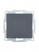 Lezard VESNA мех. выкл. СУ 1 кл. 10А  графит. (корп. ABS)    742-3488-100