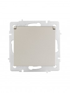 Lezard VESNA мех. роз. земля СУ 1 мест. титан (крышка, ПБТ, корп. ABS)   742-3788-123B