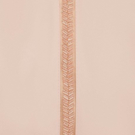 Брюки , экокожа, унисекс, розовый, разм.S