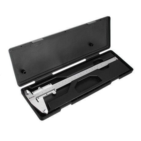 ЕРМАК Штангенциркуль стальной 200мм, ШЦ-I-200-0,02-1, футляр пластик