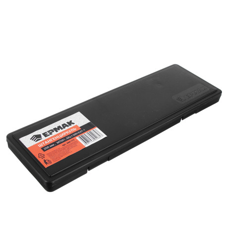 ЕРМАК Штангенциркуль стальной 200мм, ШЦ-I-200-0,02-1, футляр пластик