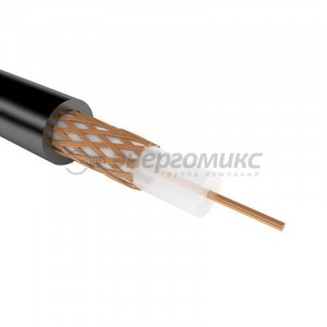 Кабель РК 75-4-11 АИ, 75 Ом, 200 м., черный,01-2692