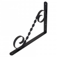 Кронштейн фигурный Домарт мод.3350*250) черный10)