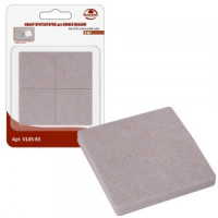 Протекторы д/ножек меб 8шт/уп, цена за уп, 4*4см, войлок (кратность 6шт!!!) VL45-63 Мультидом