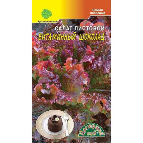 Салат Витаминный шоколад лист. ЦветСад Ц