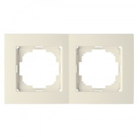 Nilson TOURAN  рамка СУ 2 мест. крем. 24120092