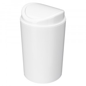 Контейнер для мусора 1,4л белый 434299616 Бытпласт