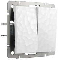 Werkel мех. выкл. СУ 2 кл. 10A (белый) Hammer a052031