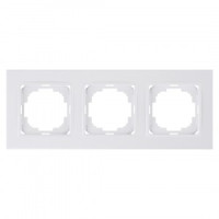 Nilson рамка 3 мест. ALEGRA, белый 25110093