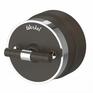 Werkel перекл. ОУ 1 кл. 10A 1 кл. Vintage (мокко матовый/хром) W5812052