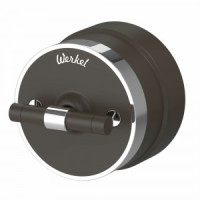 Werkel перекл. ОУ 1 кл. 10A 1 кл. Vintage (мокко матовый/хром) W5812052