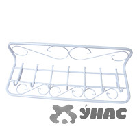 Вешалка &quot;Ажур с полкой 80см&quot; белый ВСПА 203 Бх1