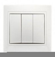 Smartbuy Венера выкл. СУ 3 кл. 10А белый  (SBE-01w-10-SW3-0)