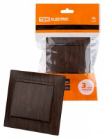 TDM Лама выкл. проходн. СУ 1 кл. 10А  венге SQ1815-0406