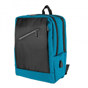 Рюкзак универсальный 41,5x29,5x16см, 2 отд., 4 карм. (1 на спинке), USB-выход, ПЭ, 2 цвета