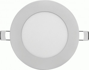 ОНЛАЙТ св-к св/д встр даунлайт 7W(460lm) 4000K 4K круг 118x20 белый IP20 OLP-R1-7W-4K 90141