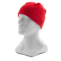 Шапка из флиса для взрослых, размер 56-57, красная Сибртех