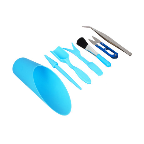 INBLOOM Набор для пересадки домашних растений, 8 предметов, пластик, металл, 2 цвета