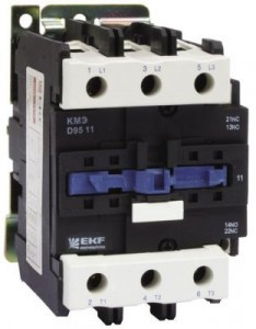 EKF Контактор малогабаритный КМЭ 80А 380В NO+NC ctr-s-80-380