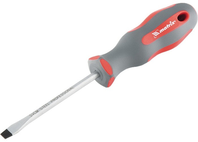 Отвертка Profi, PH0 х 100 мм, SVСM, двухкомпонентная рукоятка Matrix