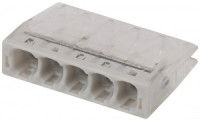ЭРА NO-224-43 соед. клемма СМК модель с пастой 245, 5 -провод. 0,5-2,5 мм2 (уп. 4шт) 3442