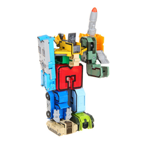 ИГРОЛЕНД Робот - трансформер в виде цифр, ABS, 12,5х16х3см, 10 дизайнов