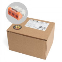 STEKKER клемма СМК LD773-173-1 3х(2,5 - 6 мм2) 450V 41А с пастой (50шт, цена за шт) 39871