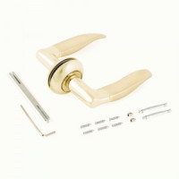 АЛЛЮР АРТ "ВАГНЕР" SB/PB (1276) круглое основание мат.золото/золото Комплект ручек (20)