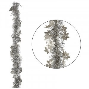 Мишура "Снежинка"  шампань Волшебная страна (кратность 10!!!)