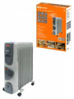 TDM Обогреватель масл. МО-11ТВ, 2500 Вт, 11 сек, вент, рег. мощн. (1000/1500/2500+400 Вт), термостат