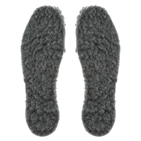 Стельки для обуви зимние меховые, р 36-45