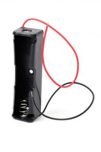 Батареечный отсек ROBITON Bh1x18650 с двумя проводами, 12329