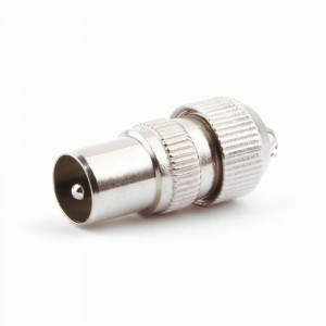 Штекер TV орех Cablexpert TVPL-03,  BL1, 17551