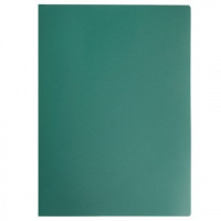 Папка на 2 кольцах STAFF, 21 мм, зеленая, до 80 листов, 0,5 мм, 225719