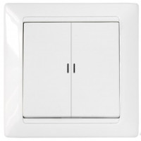 Bylectrica СТИЛЬ выкл. 2 кл. СУ инд. белый, (С510-815)