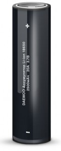 Ак-р Daewoo 18650 2500 mAh, 20A без защиты PK1 18,6*65,5  пакет с ШК