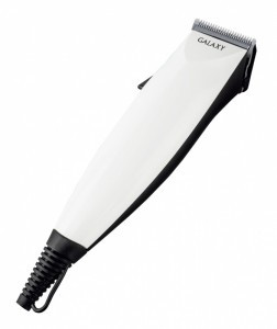 Машинка д/стрижки Galaxy GL-4106, 12Вт, 6 смен.насадок, лезвие нерж.сталь, от сети 220В