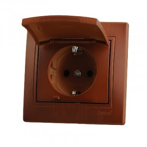 Lezard Мира роз. СУ 1 мест. 16А сосна (земля, керамика, крышка, корпус PC) 701-0801-123