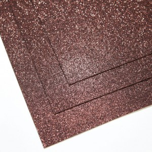 Uniel фоамиран для творчества глиттер.шоколад 10лист/уп 60x70см 1.5мм VR-FE4 40T13/S60X70/HPL52EG056