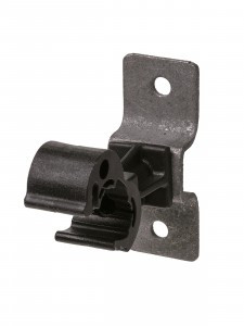 TDM Держатель для гор.и верт.поверхн,полимер.фикс.с защелкой для прута 8-10мм,выс.45мм SQ2402-3231