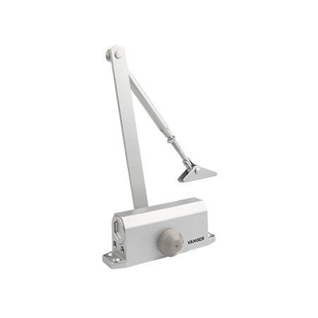 Доводчик дверной VANGER DC-45-SL серый (дверь до45кг, t= -30°C)   \10