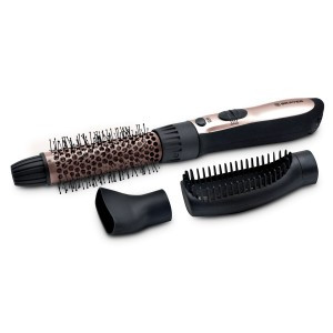 Фен-щетка BRAYER 3130BR-GD, 800Вт, 2 скорости, 2 щетки, концентратор, холодный воздух, шнур 1,8 м