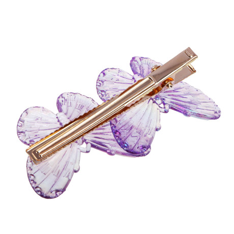 ЮНИLOOK Детские аксессуары для волос: резинка и заколка, d6см, 5,5/6 см, металл, ПЭ, пластик, 2 диз.