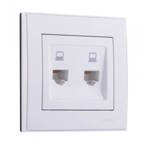 Lezard RAIN роз. компьют. СУ 2 мест. бел. (корпус PC) 703-0202-141