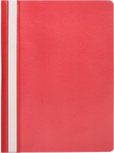 Папка скорос-тель A4 Attache Economy (100/110) красный 10шт/уп Россия 875573