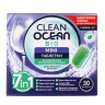 Таблетки для посудомоечных машин Ocean Clean bio mini к/у, 30 шт